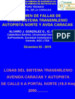 Foro Técnico Sobre La Troncal Caracas Del Sistema Transmilenio