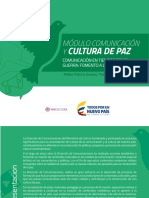 Módulo Comunicación y Cultura de Paz