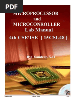 Microprocessor and Microcontroller