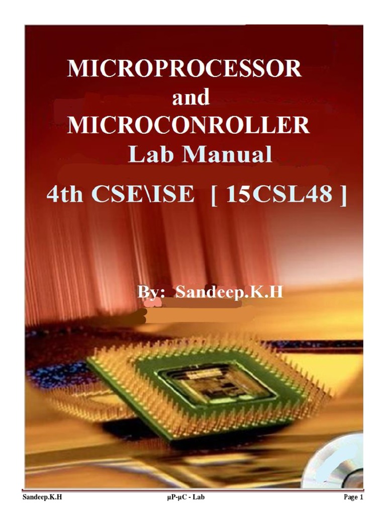Microprocessor and Microcontroller | PDF | Central Processing Unit ...