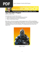 Workshop 2. - Your First AVR C Program