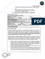 Certificado de Factibilidad de Agua PDF