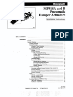 MP918A and MP918A Installation Instructions