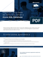 Migración de Su Base de Datos SQL Server A Azure SQL Database