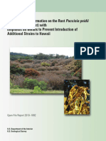 A Summary of Information on the Rust Puccinia Psidii