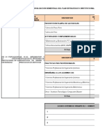 Formatos de La Evaluacion Semestral Del P.E.I. 2019 Centros de Producción