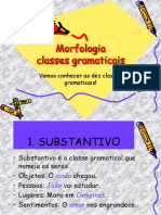 Morfologia - Classes Gramaticais