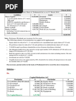 Problem No.: 1 (March 2018) Assets : Solution.: - Capital Reduction A/C