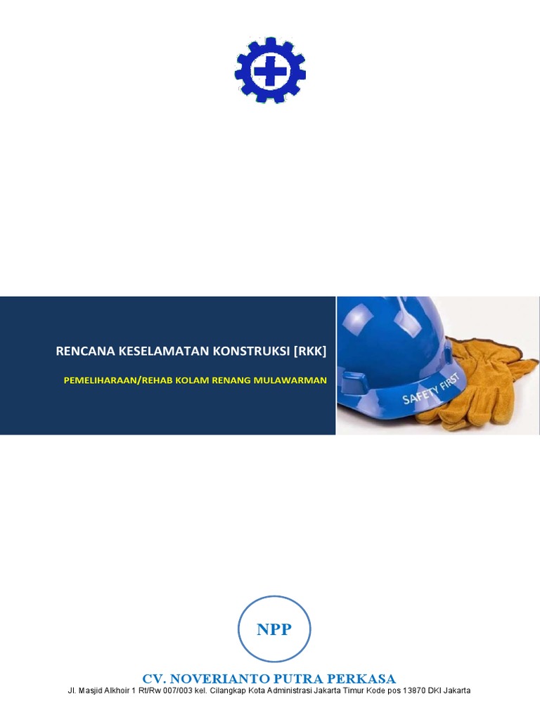 Rencana Keselamatan Konstruksi Kolam Renang | PDF | Teknologi & Rekayasa