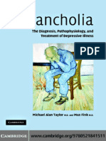 Michael Alan Taylor, Max Fink-Melancholia - The Diagnosis, Pathophysiology and Treatment of Depressive Illness-Cambridge University Press (2006) PDF
