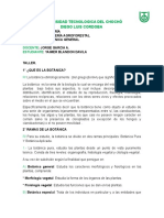 Botánica General en la Universidad Tecnológica del Chocó