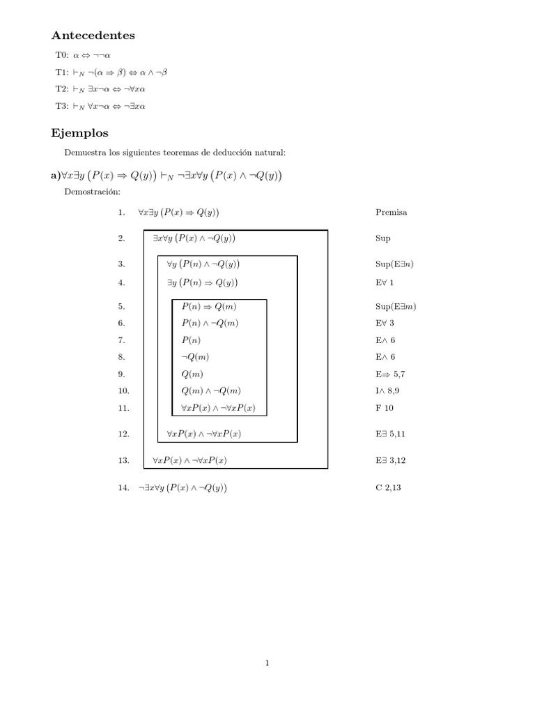 Ejemplos Deducción Natural PDF