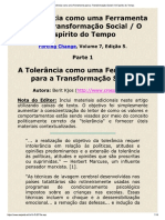 A EDUCAÇÃO COMO FERRAMENTA DE TRANSFORMAÇÃO SOCIAL.