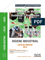 Dossier Higiene Industrial 2013