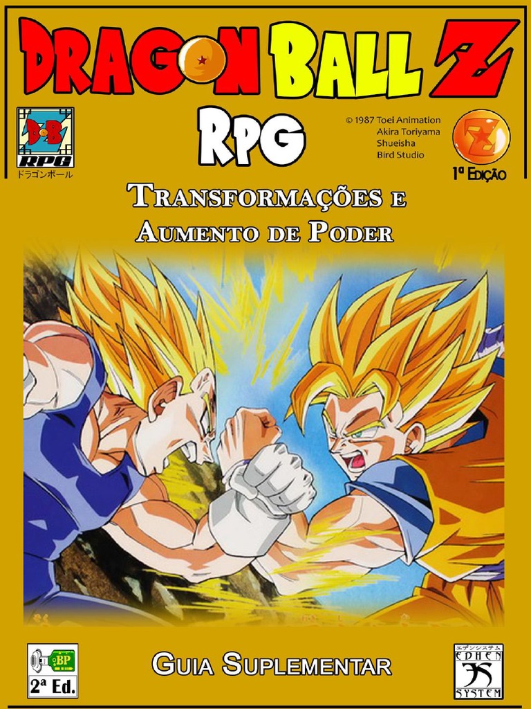 Transformacoes - Dragon ball rpg