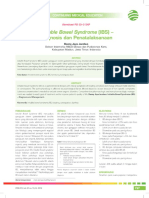 Irritable Bowel Syndrome (IBS) Diagnosis Dan Penatalaksanaan - PDF
