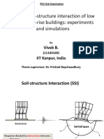 Understanding the Effects of Soil-Structure Interaction through Experimental Investigations