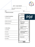 To Identify Expressions Related To Health and States To Give Advice Using Should