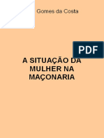 A Situação Da Mulher Na Maçonaria