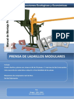 Manual de Montaje Prensa de Ladrillos Modulares PDF