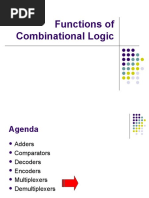 Functions of Combinational Logic