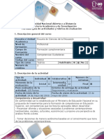 Guia de Actividades Competencias Ciudadanas