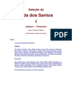 Vida Dos Santos - Janeiro A Dezembro