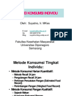 Survei Konsumsi Individu Lengkap PDF