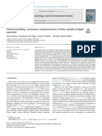 Chemical Profiling, Cytotoxicity and Phytotoxicity of Foliar Volatiles of Hyptis Suaveolens