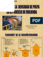 Efecto Densidad Pulpa Proceso Molienda Primaria Minerales