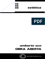 Obra Aberta - Umberto Eco