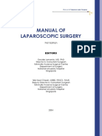 Manual of Laparoscopic Surgery: First Edition