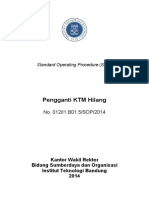 SOP Direktorat Pendidikan No. 012 PDF
