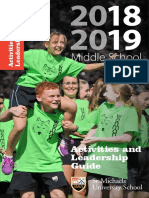 Middle School: Activities and Leadership Guide
