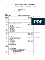 Program: Pismp AMBILAN: Jun 2019 Semester 1 Tahun 1: Rancangan Pengajaran Dan Pembelajaran Semester