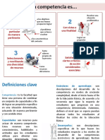 Competencias, Capacidades, Desempeños, Estandares.