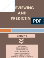 Previewing AND Predicting