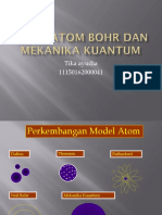 Teori Atom Bohr Dan Mekanika Kuantum