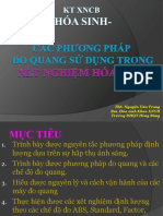 Các Phương Pháp Đo Quang