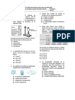 Decimo Examen Propiedades de La Materia