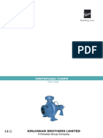 Centrifugal Pumps CPHM Cross Sectional View