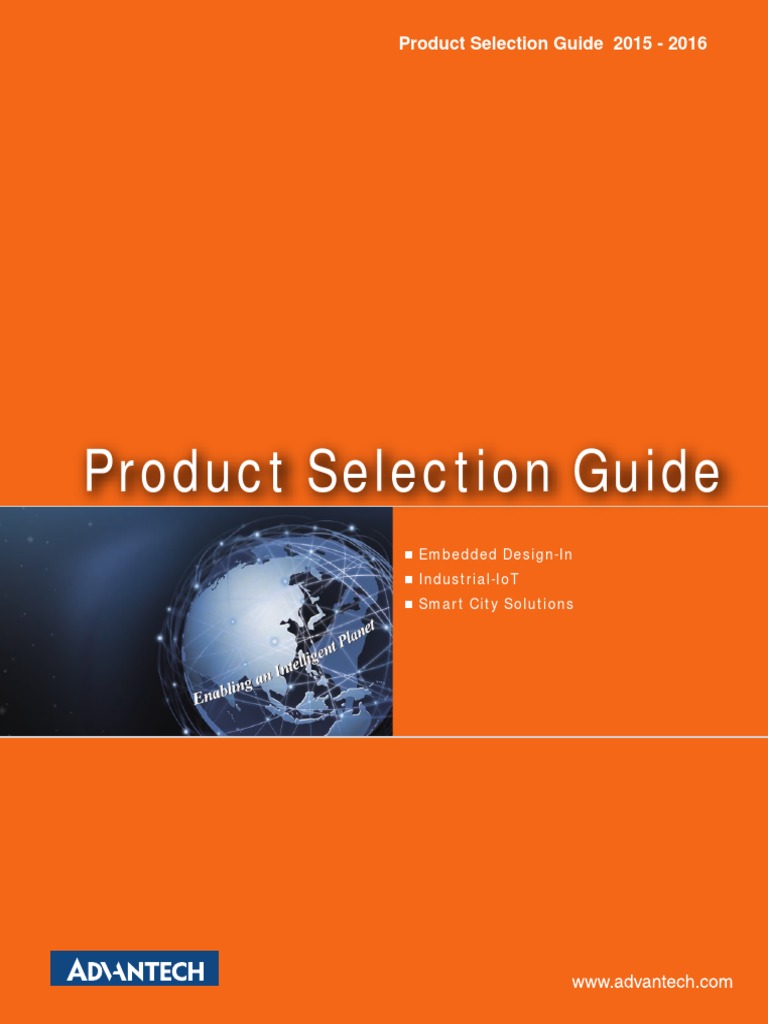 Product Selection Guide 20152016 PDF Of Things Embedded