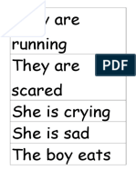 They Are Running They Are Scared She Is Crying She Is Sad The Boy Eats