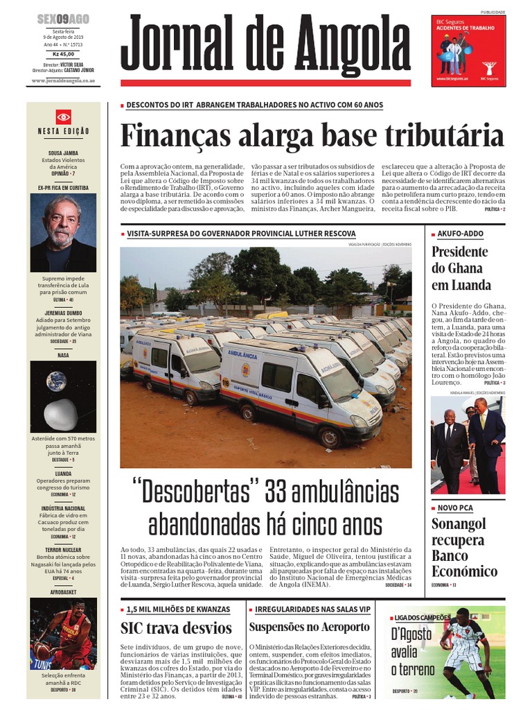Jornal de Angola - Notícias - Xadrez: Eugénio Campos empata no Mundial