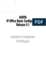 Avaya IP Office Configuration