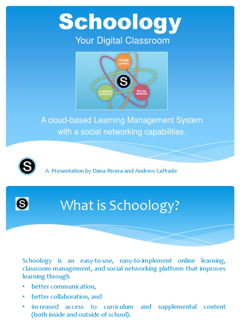 Schoology Transforming Digital Learning PDF Blog Homework