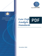 Law Enforcement Analytic Standards