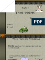 Land Habitats: Science 2 Grade