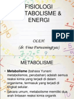 Fisiologi Metabolisme Tubuh