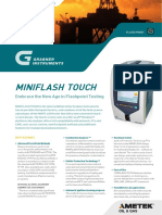 Grabner MINIFLASH TOUCH Flash Point Tester